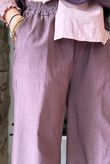 Bennie Quirky Barrel Pant Aubergine